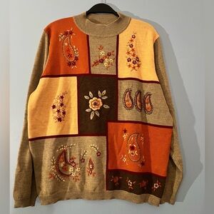 Alfred Dunner Beige Sweater